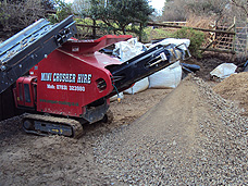 Red Rhino 4000 Series concrete crusher