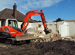 Dismantling of concrete buildings