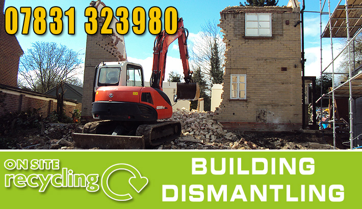 on site recycling - dismantling